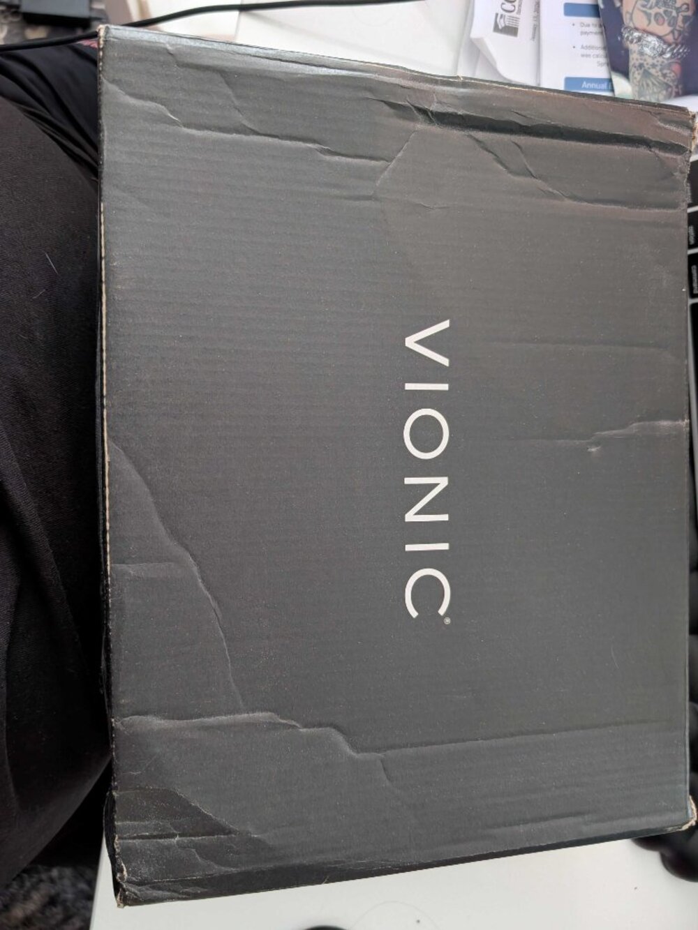 Vionic Uptown Wedge Ankle Booties Black Leather Comfort Shoes Women’s 8 - Picture 12 of 13